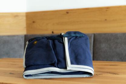 BIG "D" Polar Fleece Abschwitzdecke mit Halsteil / Cooler – Bild 18