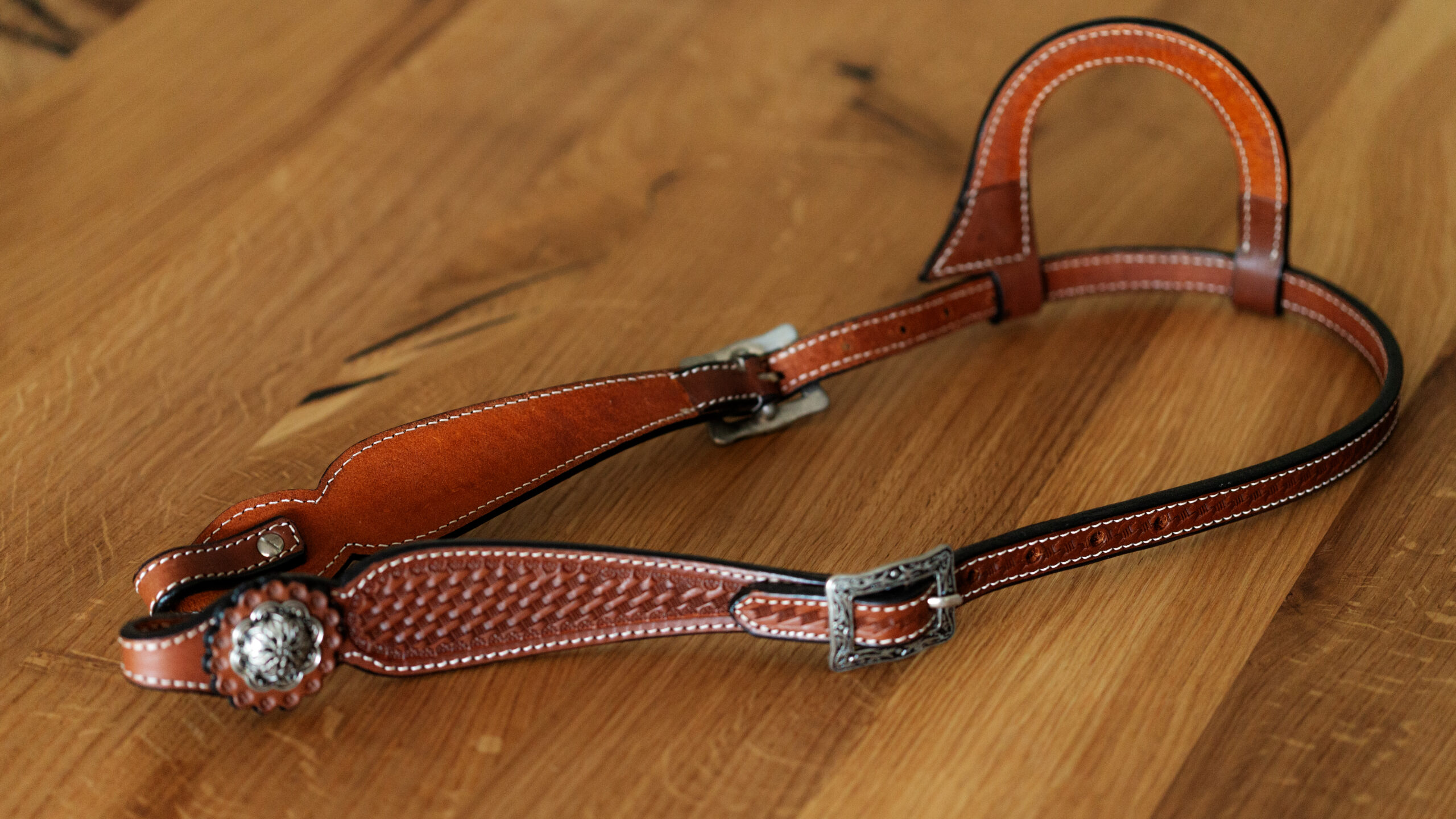 EE Tack Kopfstück Einohr Show