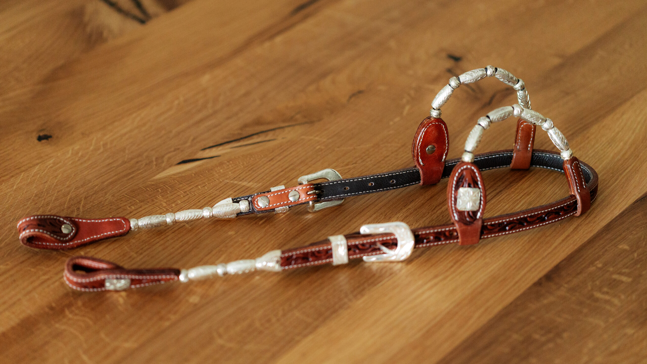 SN Tack Kopfstück Doppeleinohr Show-HS085