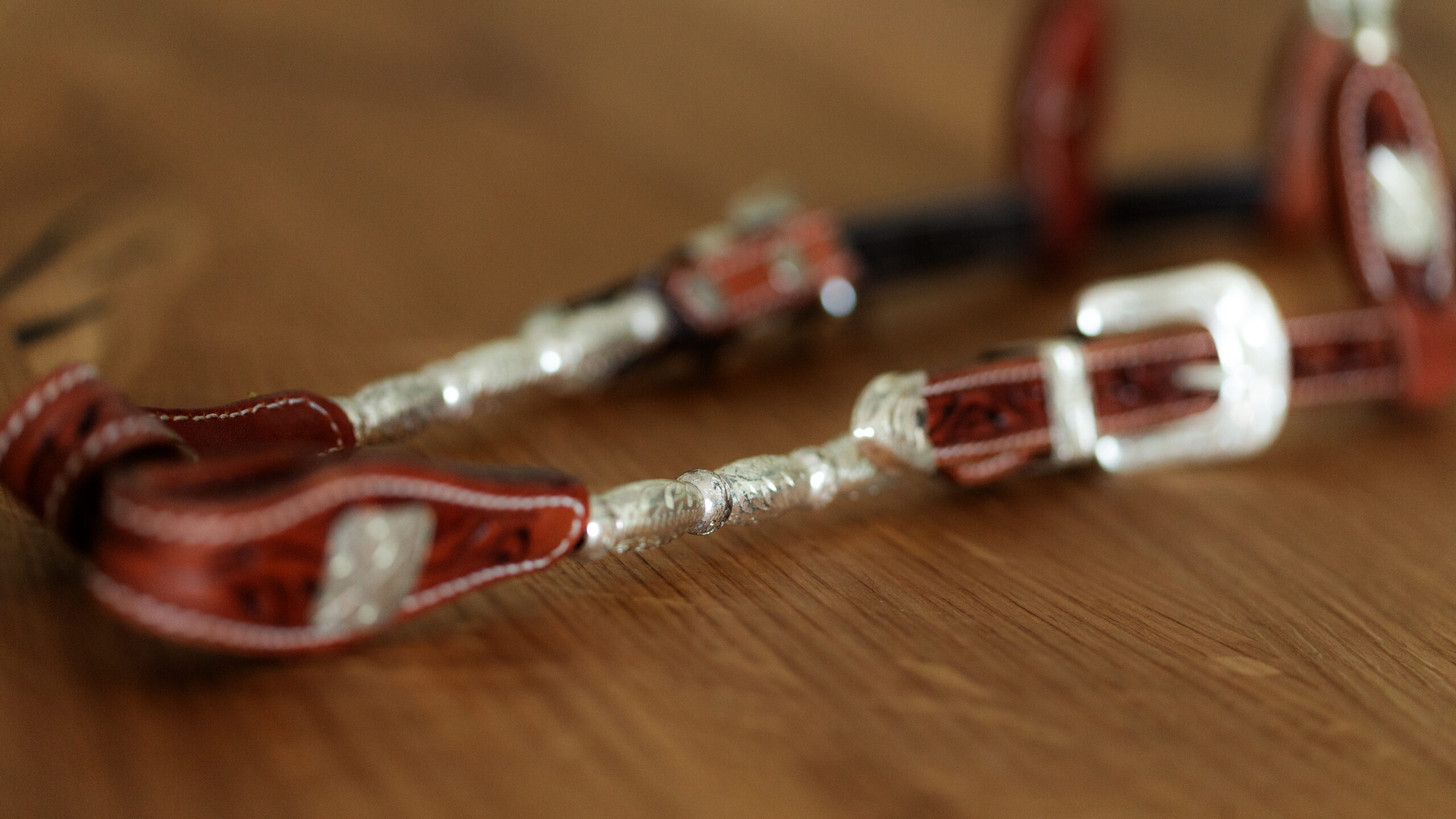 SN Tack Kopfstück Doppeleinohr Show-HS085 – Bild 5