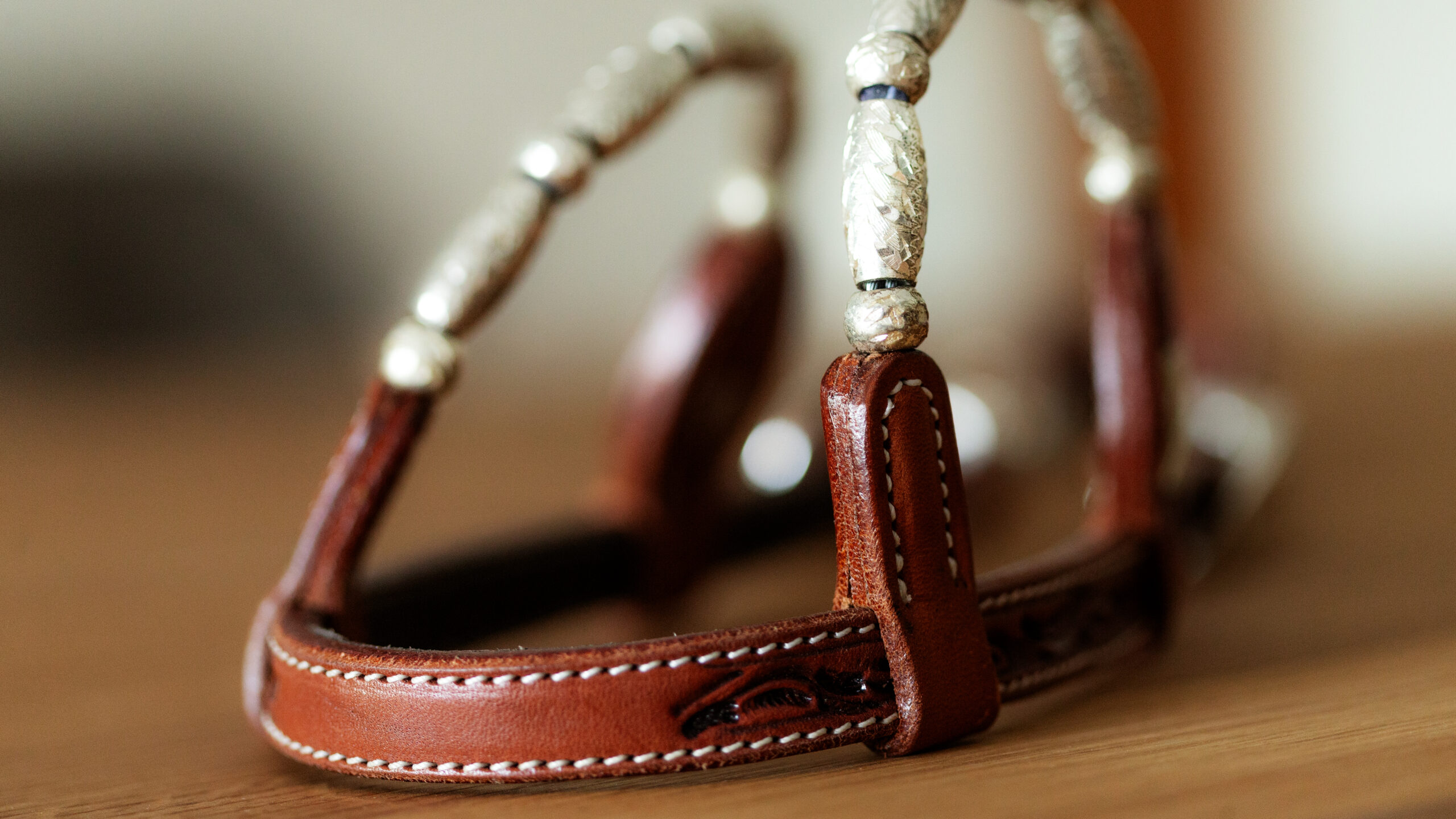 SN Tack Kopfstück Doppeleinohr Show-HS085 – Bild 8