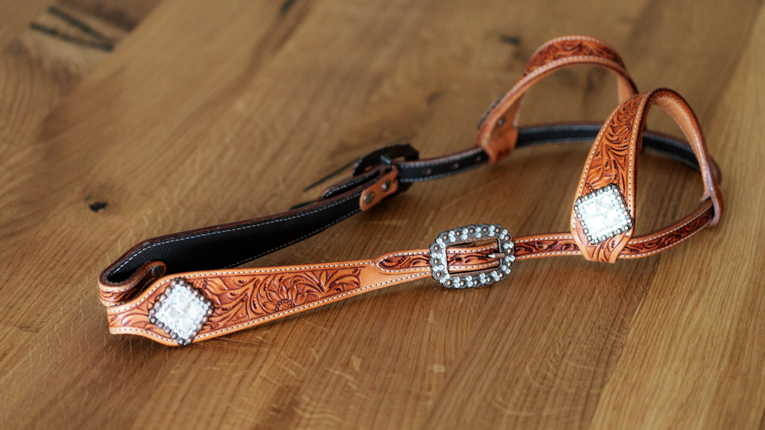 SN Tack Kopfstück Doppeleinohr Show-HS162