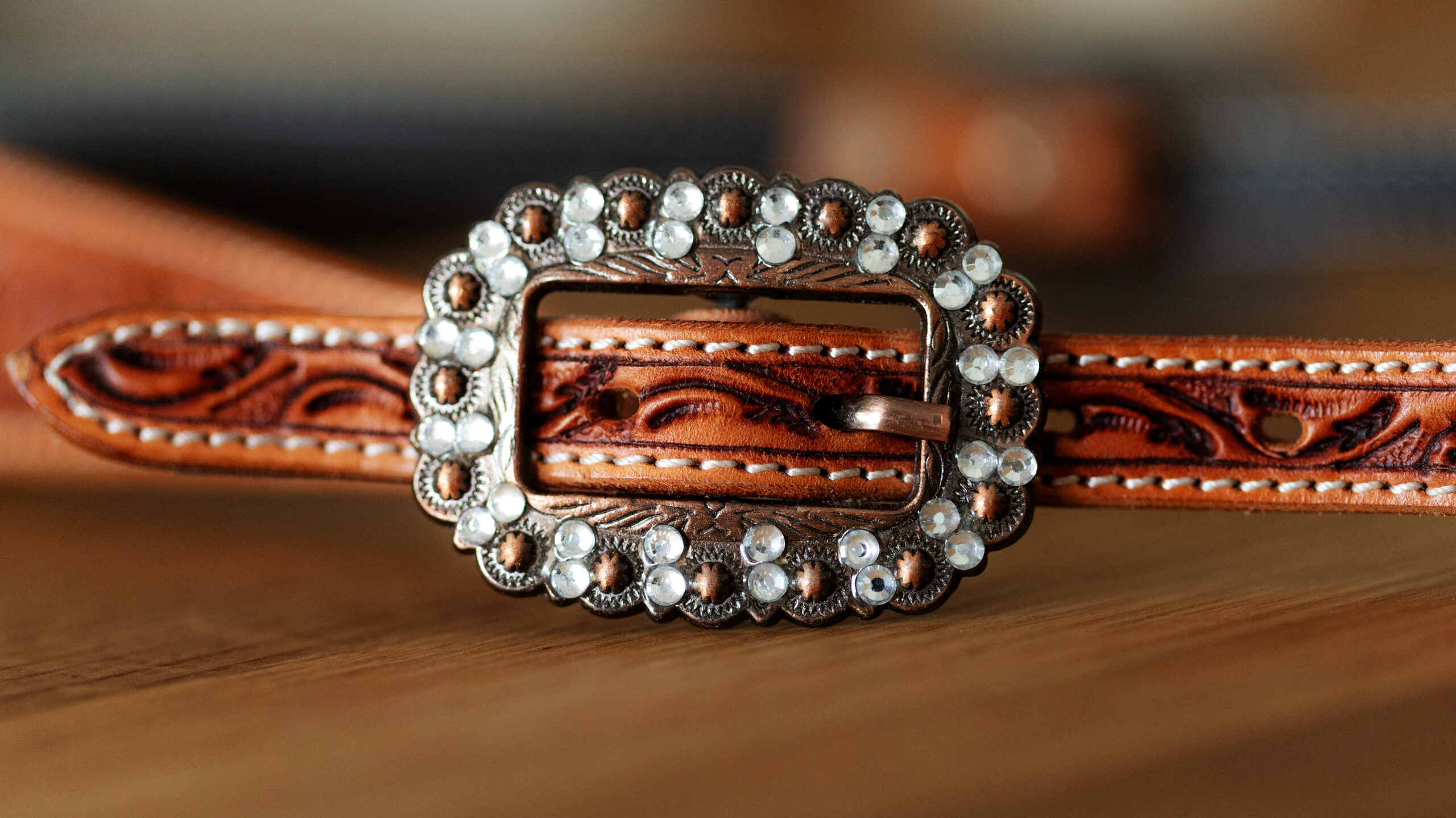 SN Tack Kopfstück Doppeleinohr Show-HS162 – Bild 4