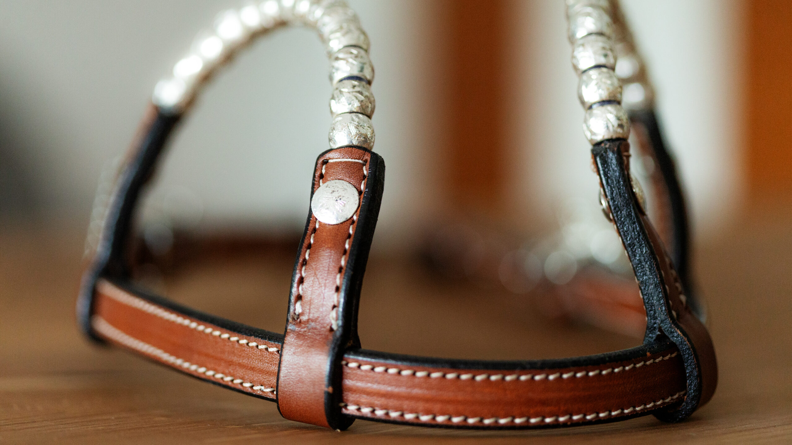 EE Tack Show Kopfstück Doppeleinohr – Bild 4