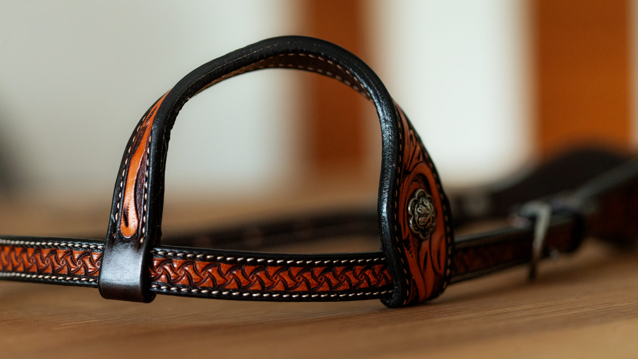 EE Tack Show Kopfstück Einohr PC 1212 – Bild 2