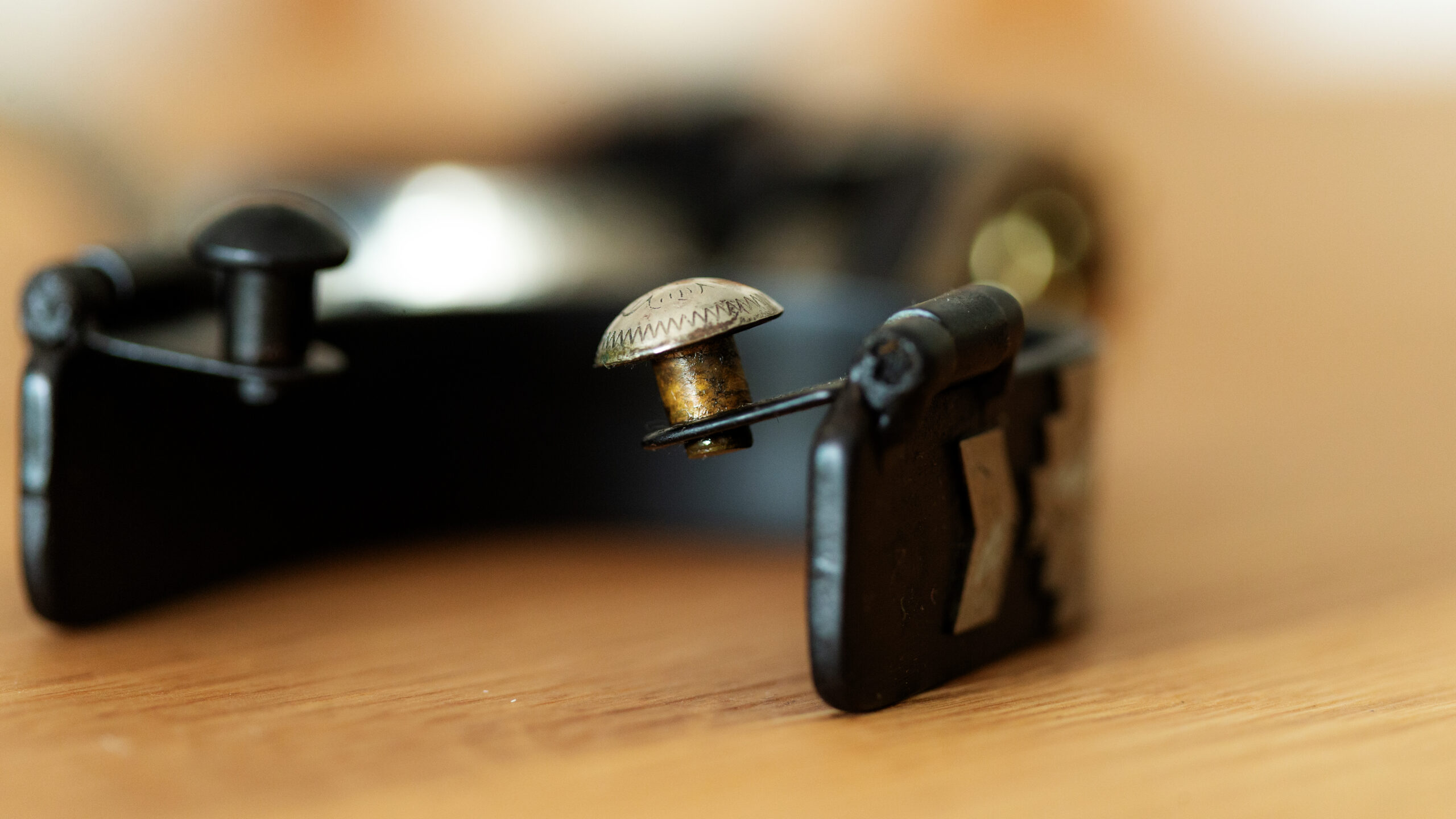 BS/GS Sporen Black Steel mit German Silver – Bild 6