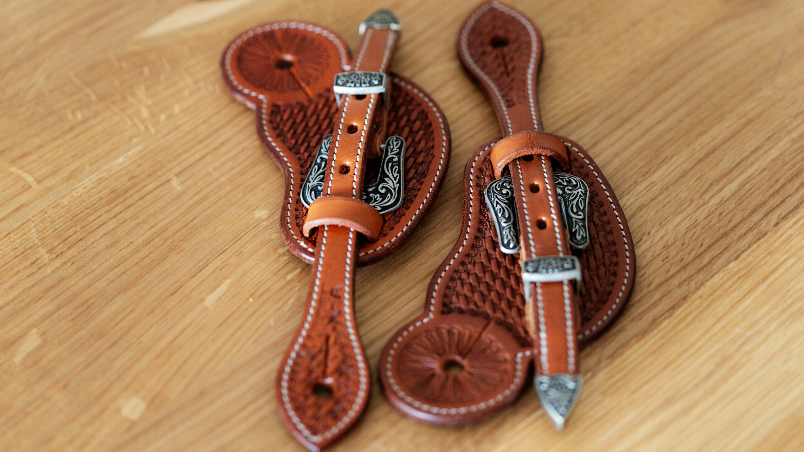 SN Tack Sporenriemen Show SP013 – Bild 5