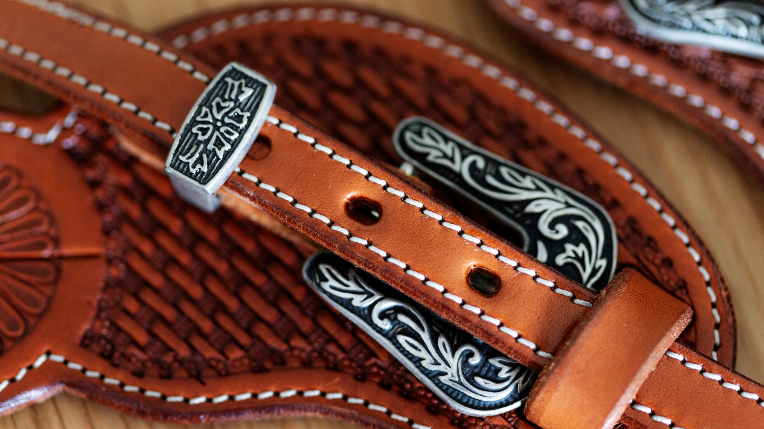 SN Tack Sporenriemen Show SP013 – Bild 2