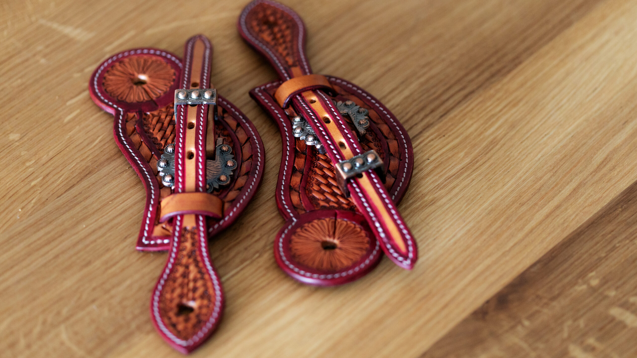 SN Tack Sporenriemen Show SP060 – Bild 4