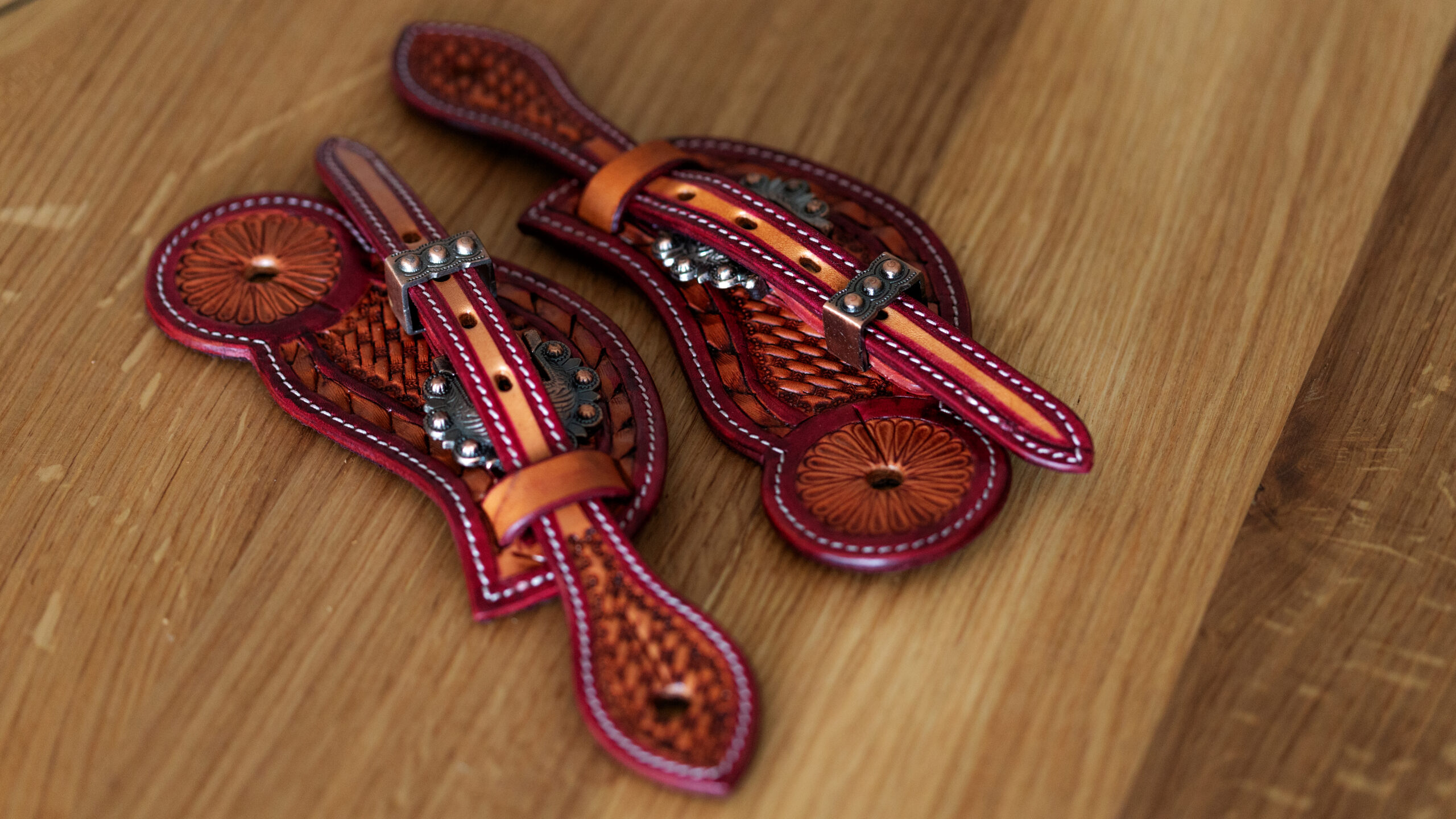 SN Tack Sporenriemen Show SP060 – Bild 5