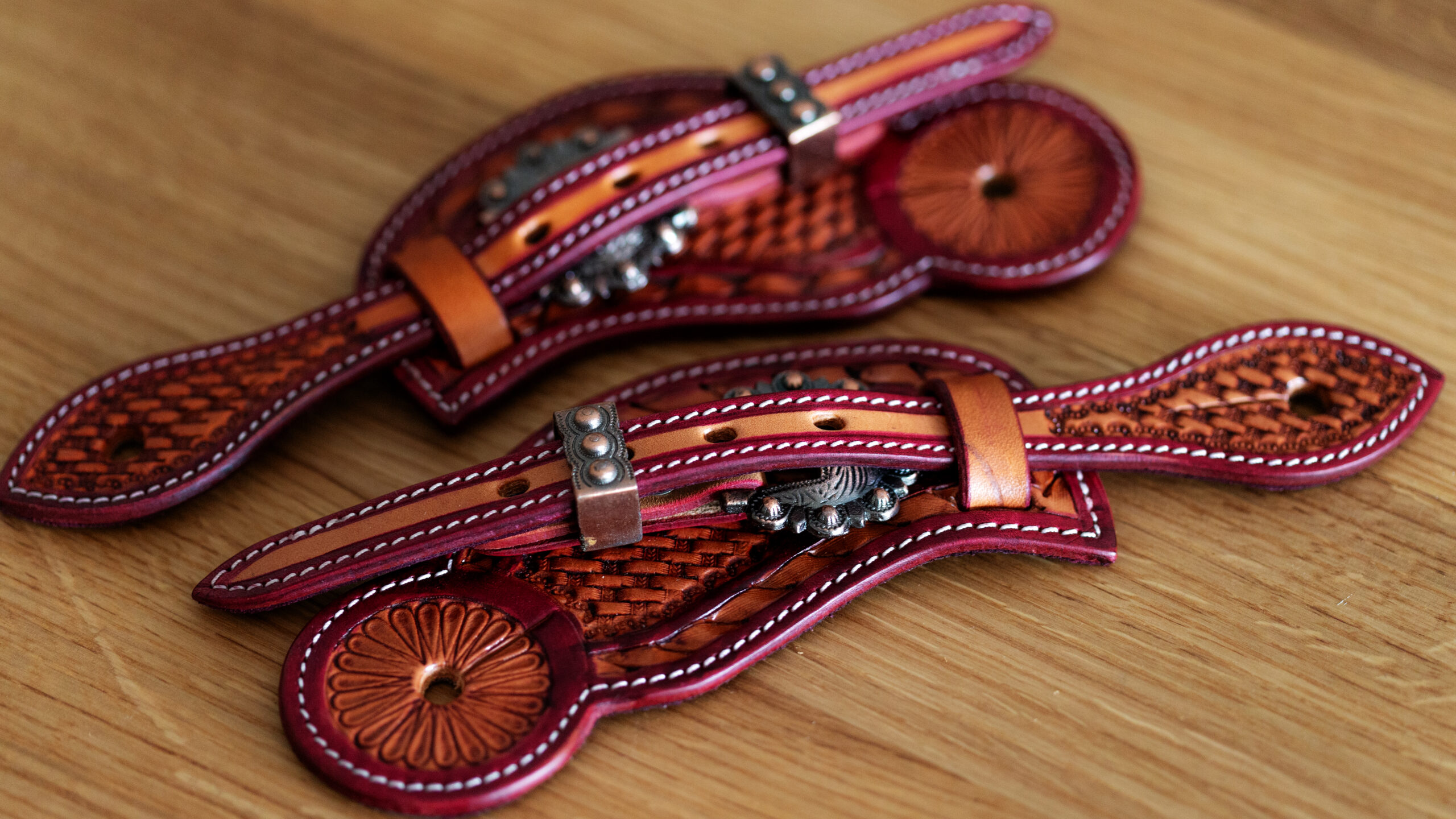 SN Tack Sporenriemen Show SP060 – Bild 6