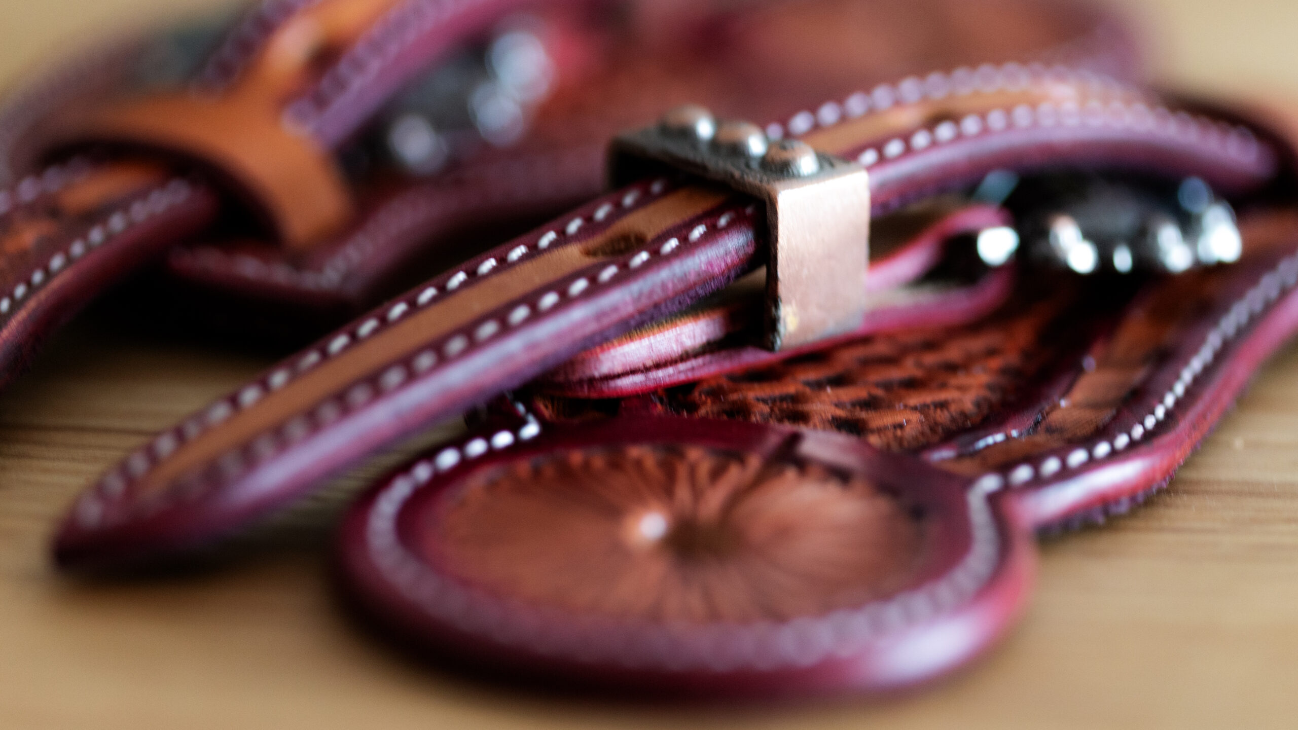 SN Tack Sporenriemen Show SP060 – Bild 2