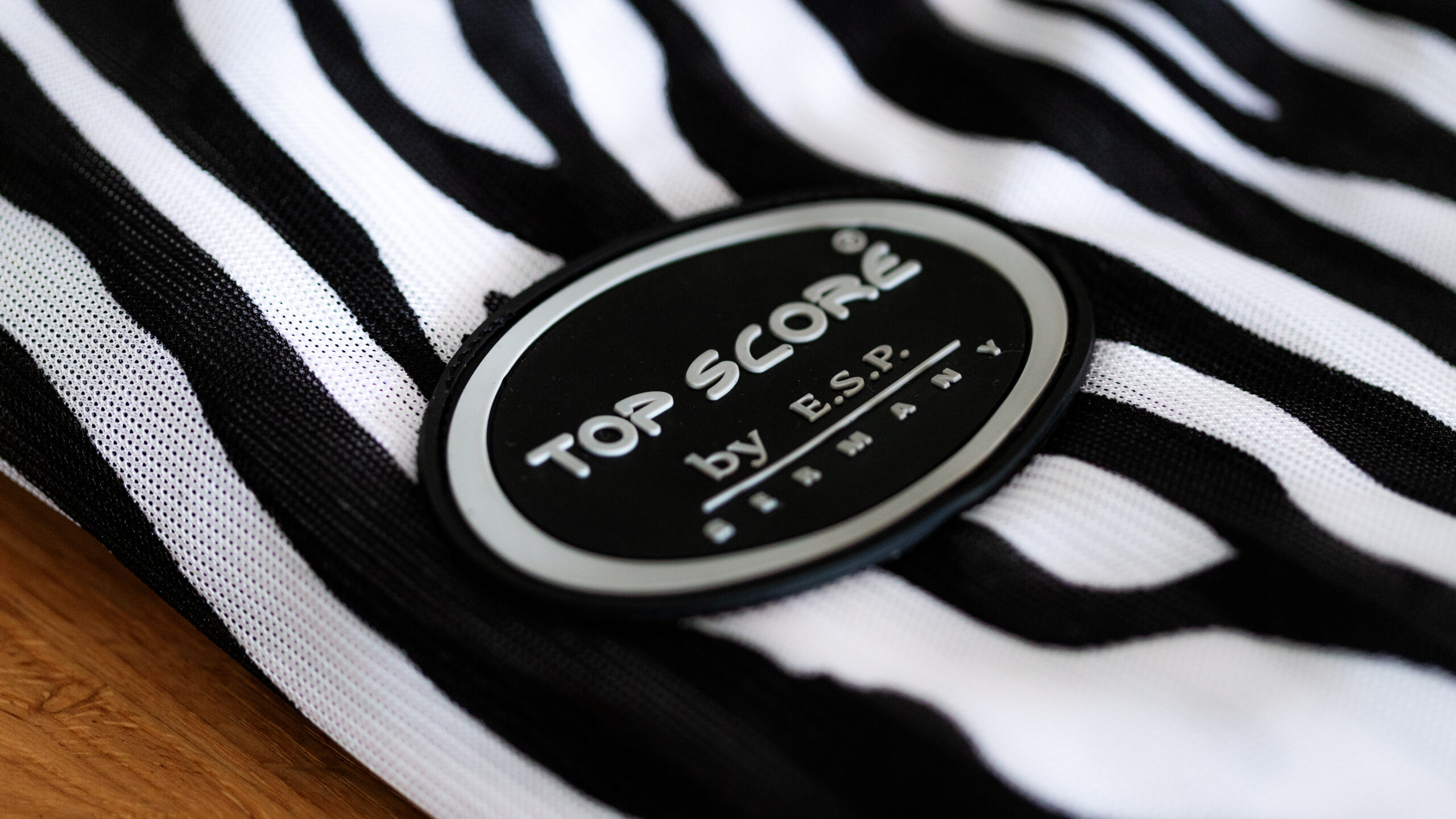 Fliegendecke mit Halsteil - ZEBRA Design – Bild 2