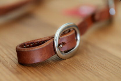 Schneiders Rolled One Ear Quick Change Buckle Headstall – Bild 2